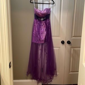 Purple Riva Size 4 dress.